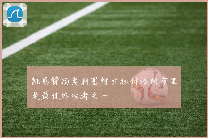凯恩赞扬奥利塞特立独行格纳布里是最佳终结者之一